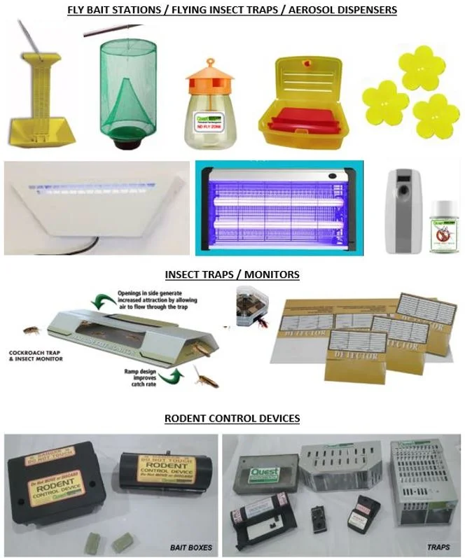 Pest Control Devices Baitstations, Traps, Monitors