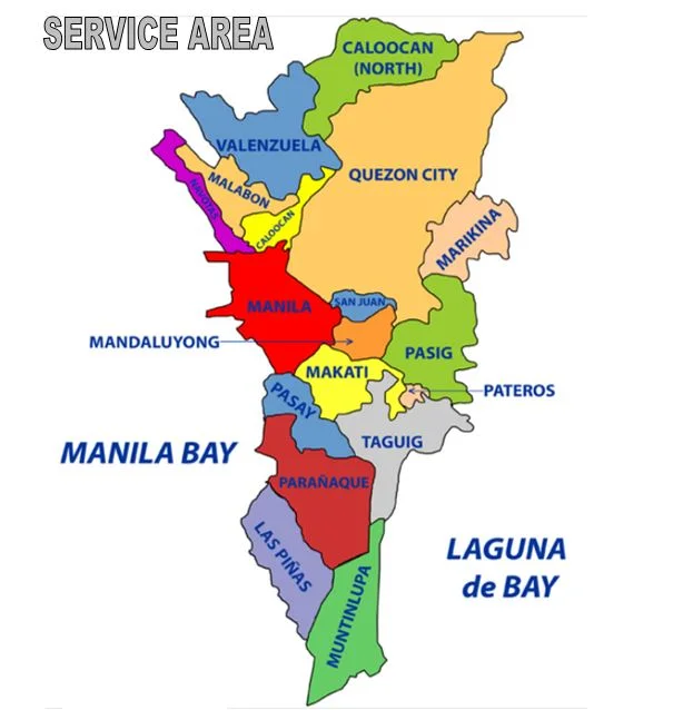 NCR Service Area